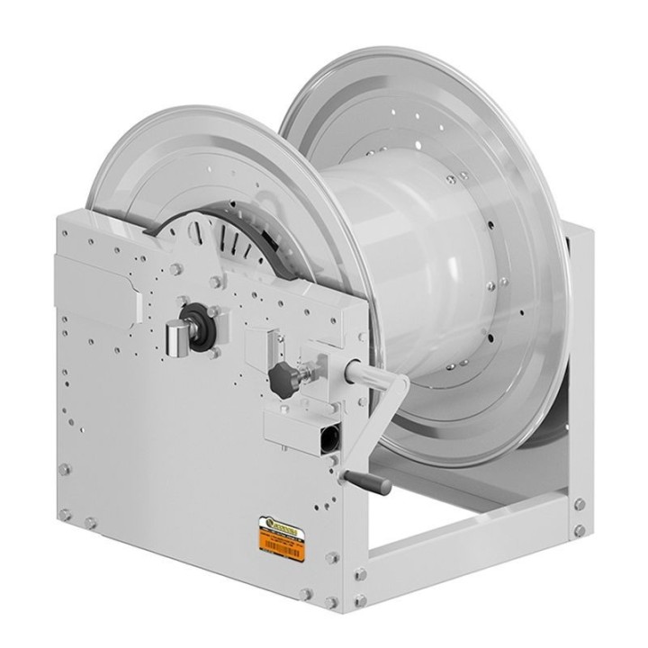 ECODORA 0E843001/5000 Χειροκ. καρούλι σωλήνα ζεστό νερό 100 bar τύμπαν