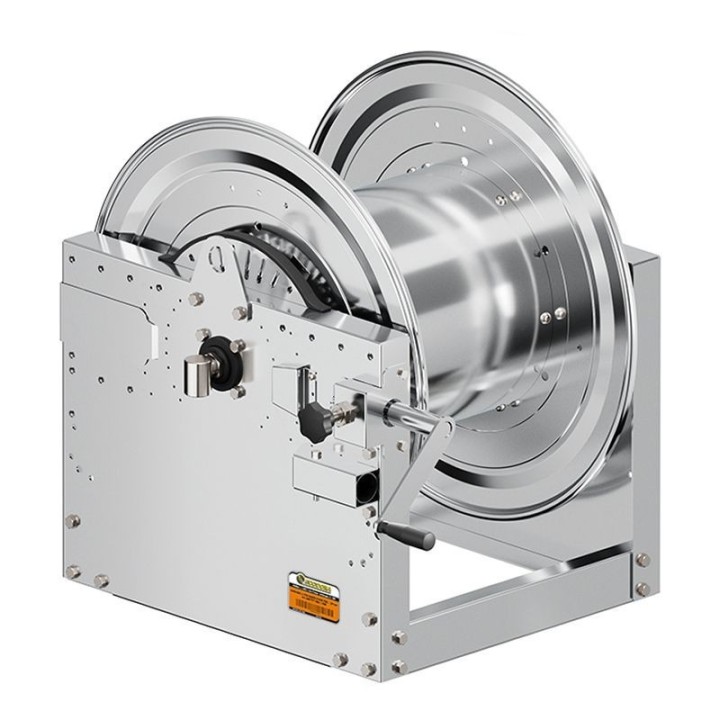 ECODORA 0E845001/5000 Χειροκ. καρούλι σωλήνα ζεστό νερό 100 bar τύμπαν