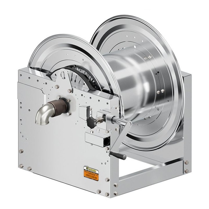 ECODORA 0E845001/6000 Χειροκ. καρούλι σωλήνα ζεστό νερό 70 bar τύμπανο