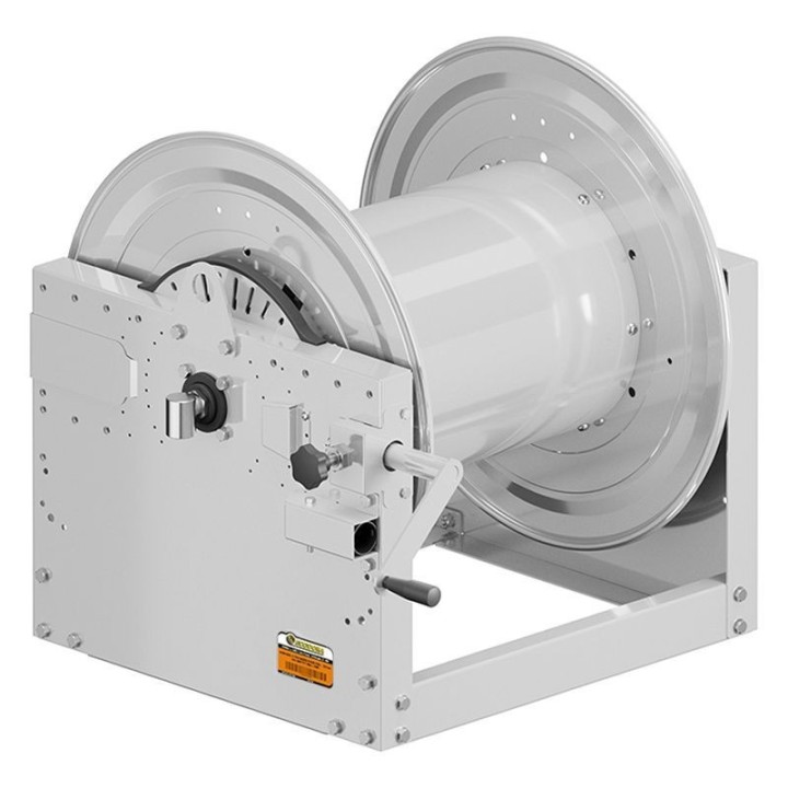 ECODORA 0E853001/5000 Χειροκ. καρούλι σωλήνα ζεστό νερό 100 bar τύμπαν