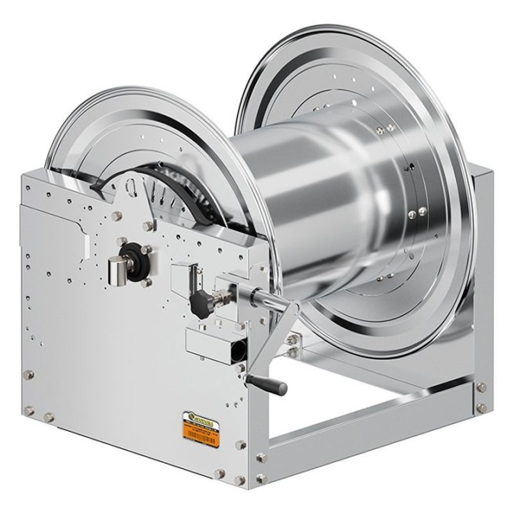 ECODORA 0E854001/3000 Χειροκ. καρούλι σωλήνα ζεστό νερό 150 bar τύμπαν