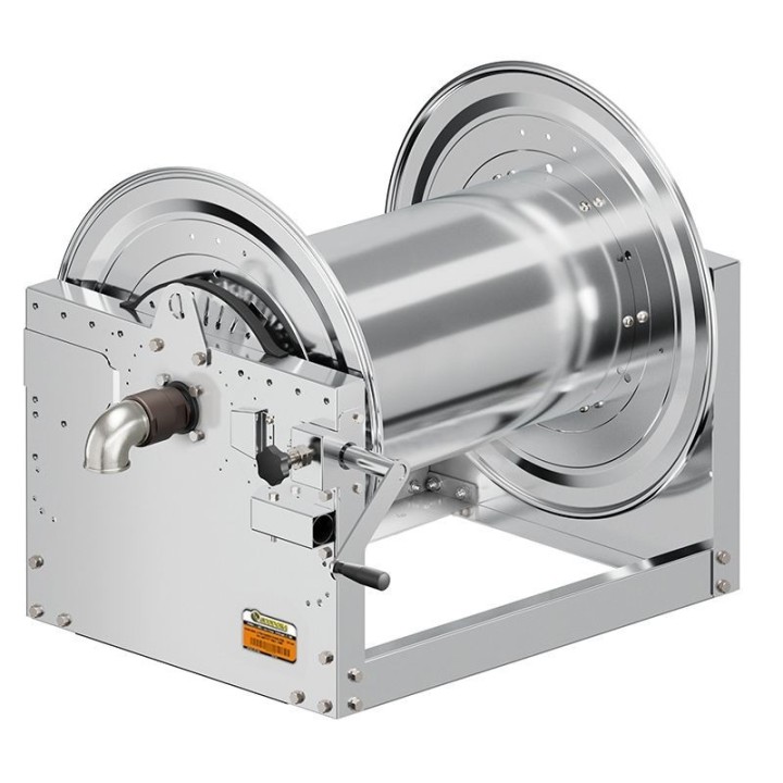 ECODORA 0E875001/6000 Χειροκ. καρούλι σωλήνα ζεστό νερό 70 bar τύμπανο