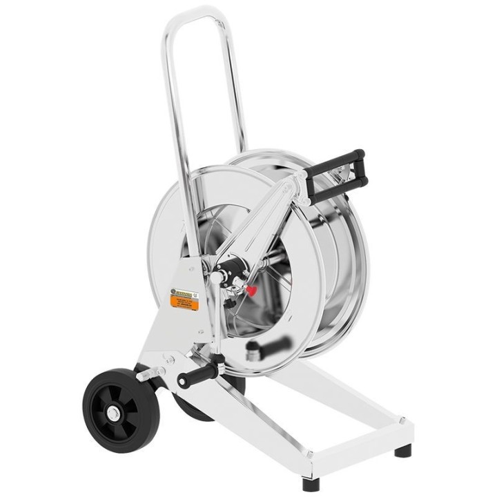 ECODORA 256545/35 Χειροκίνητο τροχήλατο καρούλι σωλήνα inox AISI 316 ζ