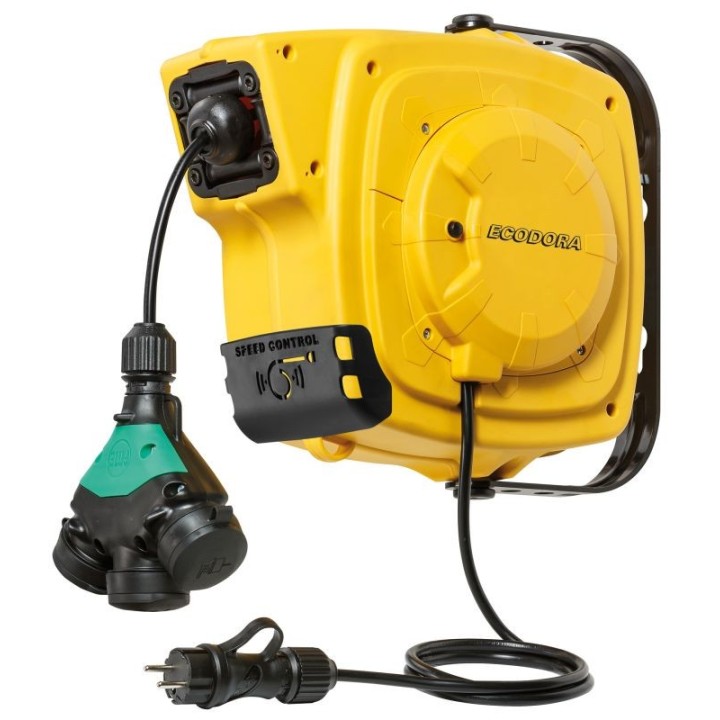 ECODORA 0E2315TF Καρούλι καλωδίου 230 V 14 + 1 m 3G x 1