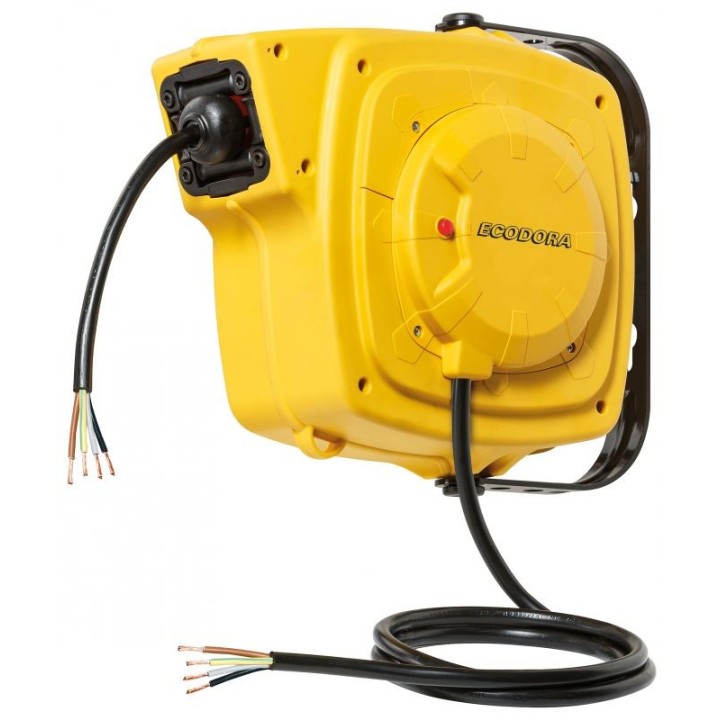 ECODORA 0E5415 Καρούλι καλωδίου 400 V 8 + 1 m 4G x 1