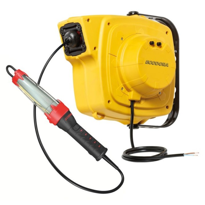 ECODORA 0E2210TL Καρούλι καλωδίου 12 V to 24 V AC 14 + 1 m 2 x 1 - H05