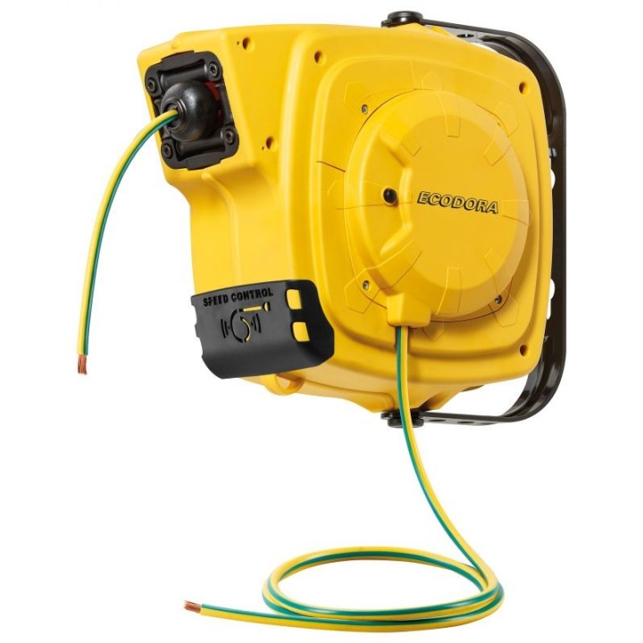 ECODORA 0E1161F Καρούλι καλωδίου 1 x 6 - H05 V-F