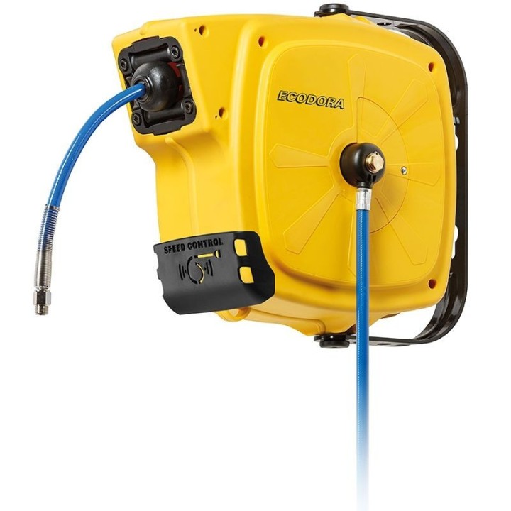 ECODORA 42848/15 Κλειστό plastic antishock καρούλι σωλήνα με περιστρεφ