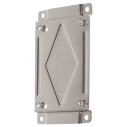 ECODORA 530/02 Ανοξείδωτος χάλυβας AISI 304 σταθερό wall βάση για inox