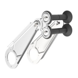 ECODORA 7434/01 Οδηγός σωλήνα με βραχίονες για inox καρούλια σωλήνα σε