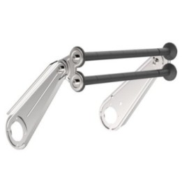 ECODORA 7565/01 Οδηγός σωλήνα με βραχίονες για inox AISI 316 καρούλια