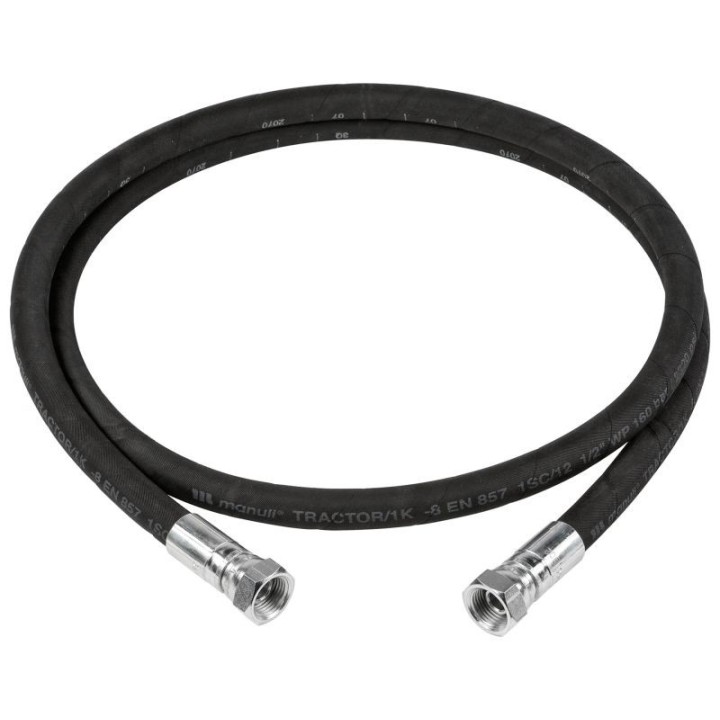 ECODORA 963/49 Σωλήνα 50 m Ø 1/2" από μαύρο ελαστικό για λάδι και παρό