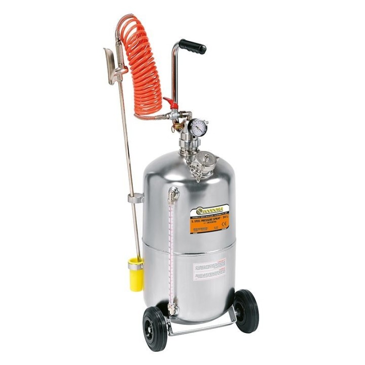 ECODORA 0E23026 Τροχήλατος ψεκαστήρας πίεσης 24 litres inox AISI 304 A