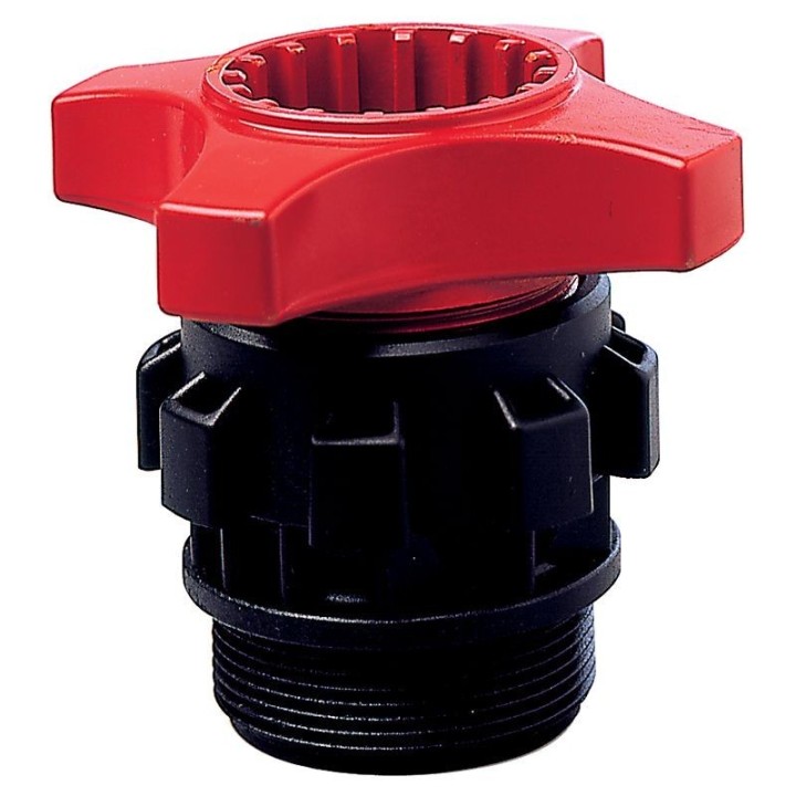 ECODORA 0E33434 Bung adaptor για pneumatic piston αντλίαs με σωλ. αναρ
