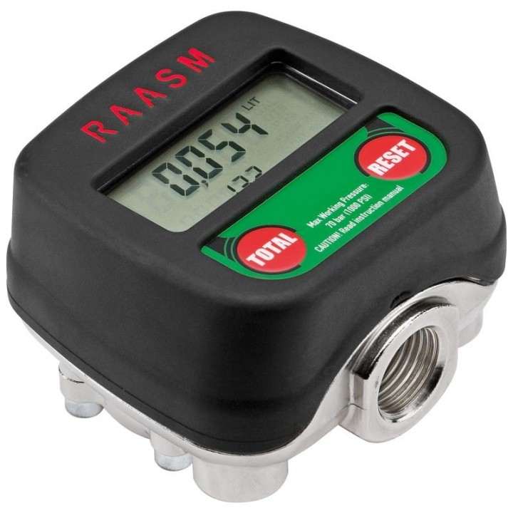 ECODORA 0E37780 Λαδιού ψηφιακός μετρητής με flow rate 35 l/min. Είσοδο
