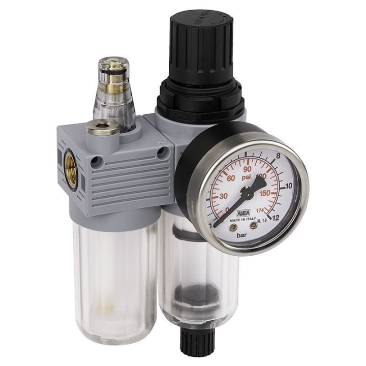 ECODORA 0E37817 Pressure regulator με condensate drain και air lubrica