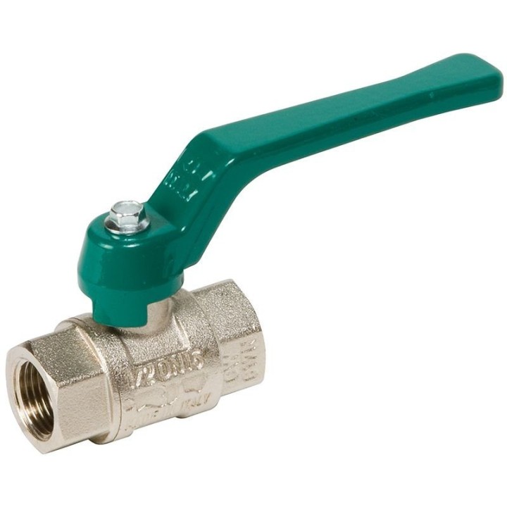ECODORA 0E38213 Ball valve G 3/4" (f) x G 3/4" (f) με total flow και m