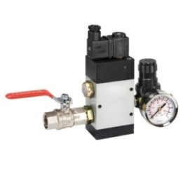 ECODORA 0E39284 Solenoid valve 24 V DC complete με pressure reducer 0–