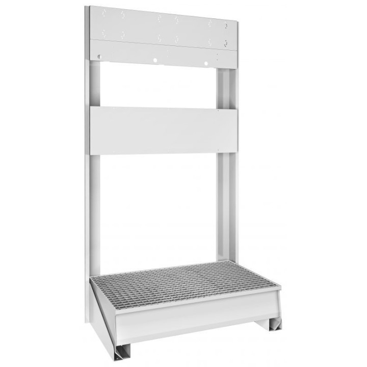 ECODORA 0E39352 Frontal στήλη σέρβις για 3 καρούλια σωλήνα με containm