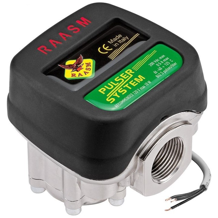 ECODORA 0E39613 Pulser μετρητής για λαδιού με είσοδος-έξοδος G 3/4" (f