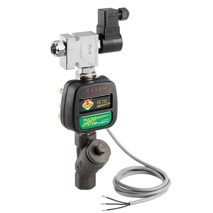 ECODORA 0E39627 Pulser μετρητής για λαδιού με είσοδος-έξοδος G 3/4" (f