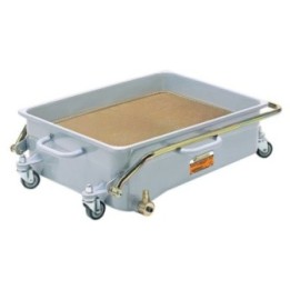 ECODORA 0E42069 Floor gravity συλλέκτης με 4 pivoting τροχοί 50 litres