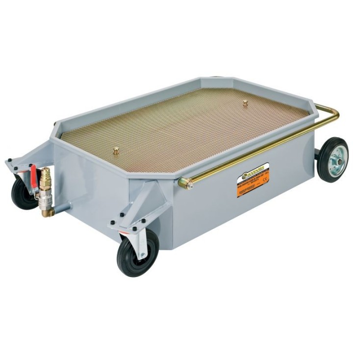 ECODORA 0E42075 Floor gravity συλλέκτης με 4 pivoting τροχοί 150 litre