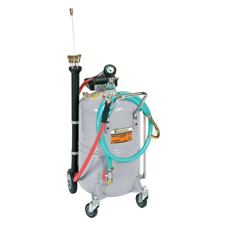 ECODORA 0E43060 Αναρροφητήρας λαδιού 65 litres με σετ σωληνακίων αναρρ