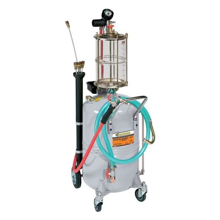 ECODORA 0E43065 Αναρροφητήρας λαδιού 65 litres με διαφανή προθάλαμο κα