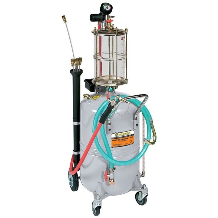 ECODORA 0E43085 Αναρροφητήρας λαδιού 80 litres με διαφανή προθάλαμο κα
