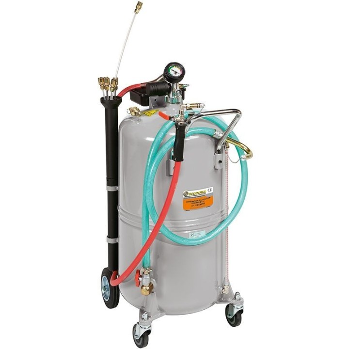 ECODORA 0E43090 Αναρροφητήρας λαδιού 90 litres με σετ σωληνακίων αναρρ