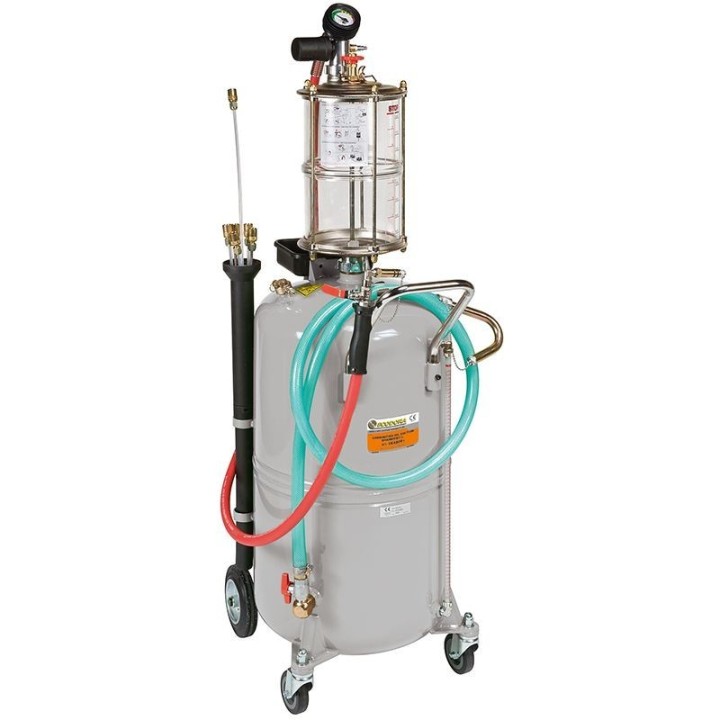 ECODORA 0E43091 Αναρροφητήρας λαδιού 90 litres με διαφανή προθάλαμο κα