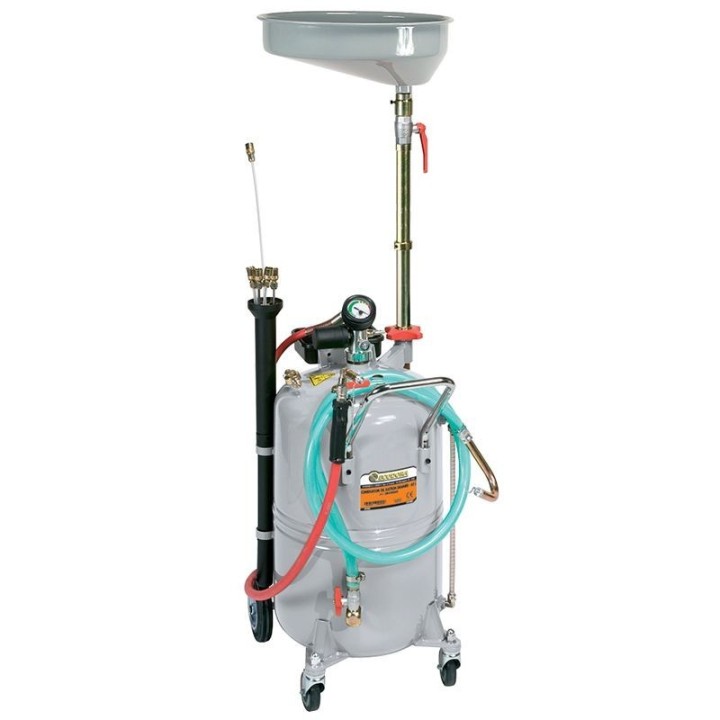 ECODORA 0E44084 Gravity και αναρροφητήρας λαδιού 80 litres με σετ σωλη