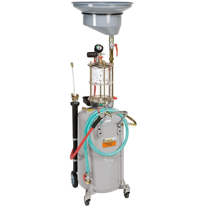 ECODORA 0E44091 Gravity και αναρροφητήρας λαδιού 90 litres με διαφανή