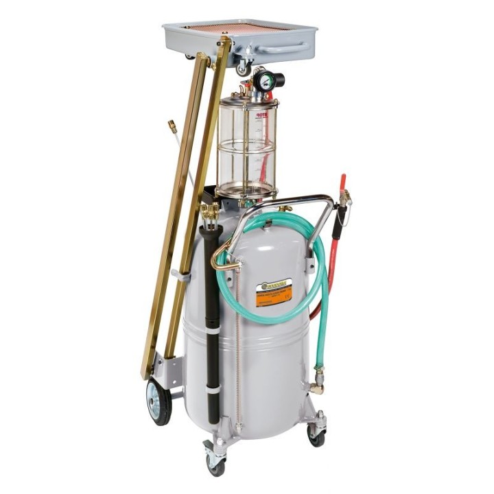 ECODORA 0E46116 Gravity και αναρροφητήρας λαδιού 115 litres με διαφανή