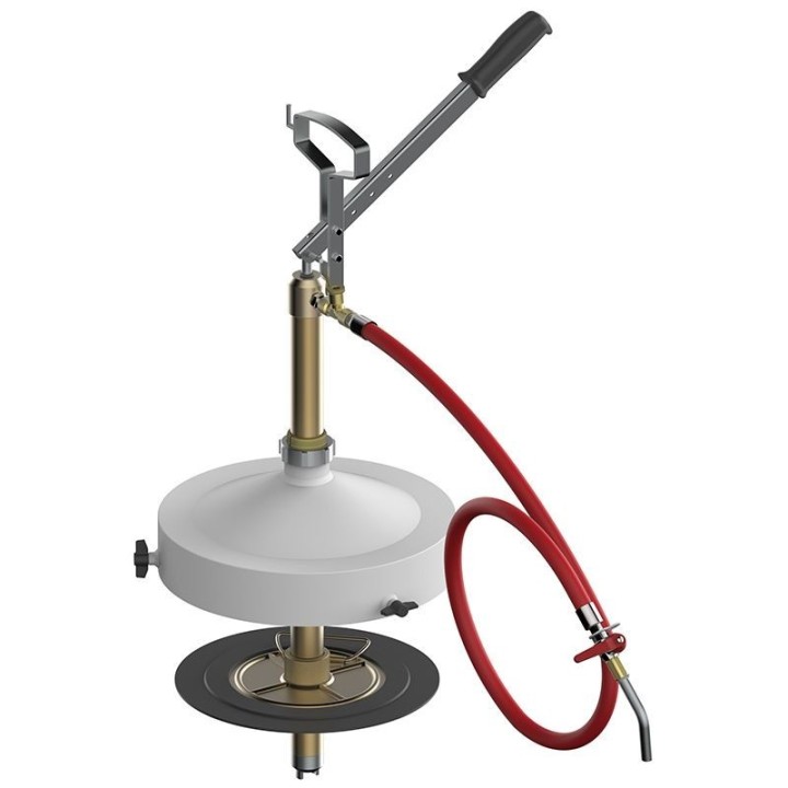 ECODORA 0E60412 Χειροκ. αντλία γράσου 20 bar Ø 300–330 mm