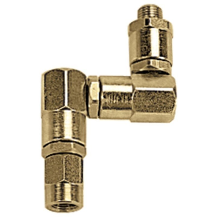 ECODORA 0E66663 Triple swivel άρθρωση G 1/4" m x G 1/4" (f)