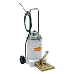 ECODORA 0E68113 Τροχήλατο χειροκίνητο γράσο dispenser με 13 kg δεξαμεν