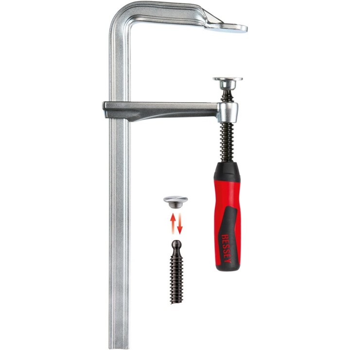 BESSEY GZ30-12-2K Ολοχάλυβος Σφιγκτήρας GZ-2K 300x120mm | BESSEY | PAM.GR