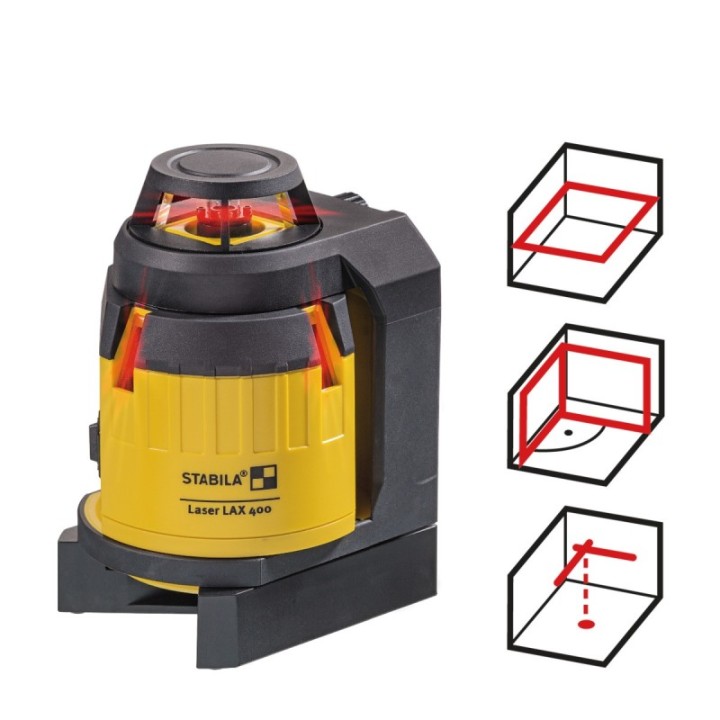 Laser STABILA LAX 400, 6-pcs | PAM.gr