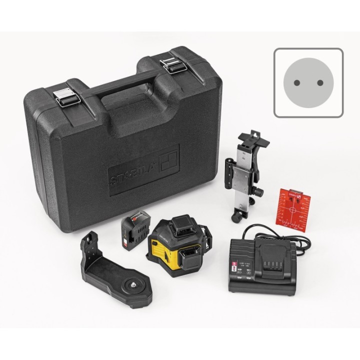 Laser STABILA LAX 600, 12 V system, 7 pcs (EU) | PAM.gr