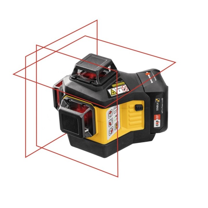 Laser STABILA LAX 600, 12 V system, 7 pcs (EU) | PAM.gr