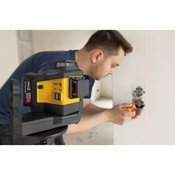 Laser STABILA LAX 600, 12 V system, 7 pcs (EU) | PAM.gr