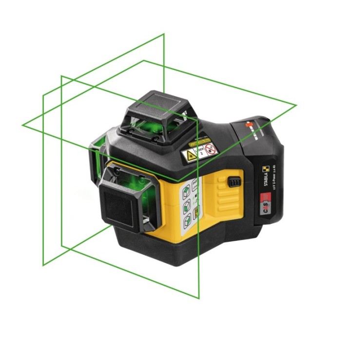 Laser STABILA LAX 600 G, 12 V system, 5 pcs | PAM.gr