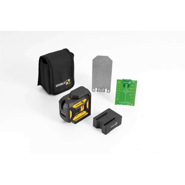 Laser STABILA Cross line plus plumb point laser LAX 320 G, 5 pcs set…