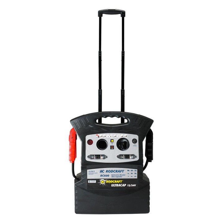 Εκκινητής πυκνωτών RODCRAFT RC600 12/24V – 16000 A εκκίνησης