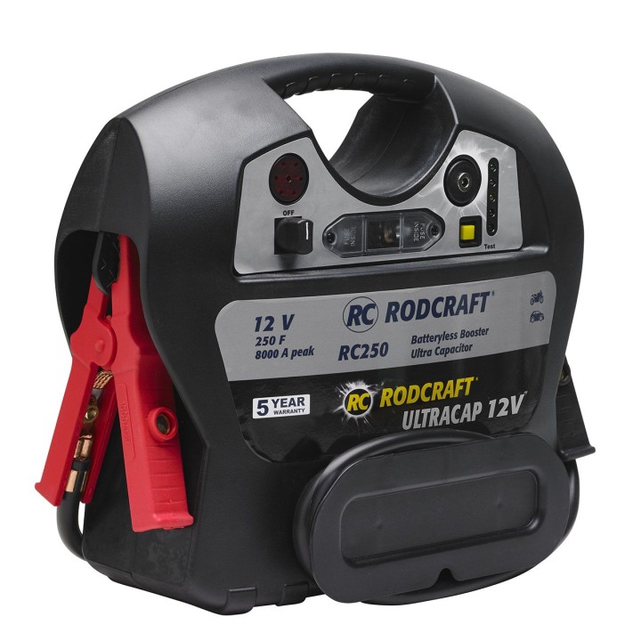 Εκκινητής πυκνωτών RODCRAFT RC250 – 250 F, χωρίς μπαταρία