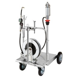 ECODORA 0E37100-S/A Τροχήλατο kit λαδιού για βαρέλια 180–220 kg με καρ