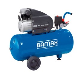 BAMAX BX230/50 Αεροσυμπιεστής μονομπλόκ λαδιού 50 L, 2 HP, 230 V