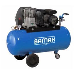 BAMAX BX25G/100CM2 Αεροσυμπιεστής ιμάντα 100 L, 2 HP, μονοφασικός, χυτ
